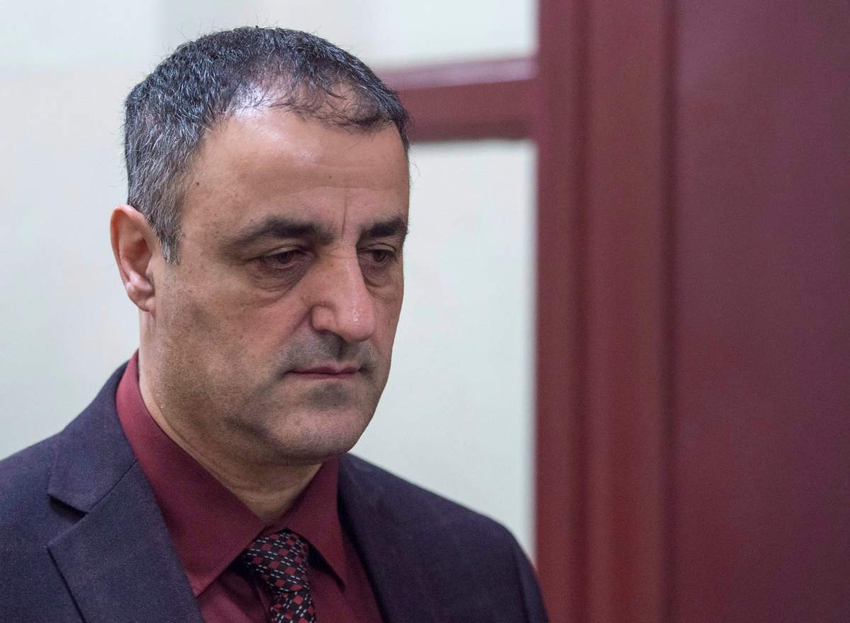 Maroun Diab, husband of Nova Scotia Justice Minister Lena Diab, arrives at provincial court, in Halifax in this file photo on Thursday, Feb. 9, 2017. Diab is
undergoing a 45-day psychiatric assessment after being declared not
criminally responsible for allegedly assaulting, threatening and
choking his wife on New Year's Eve.