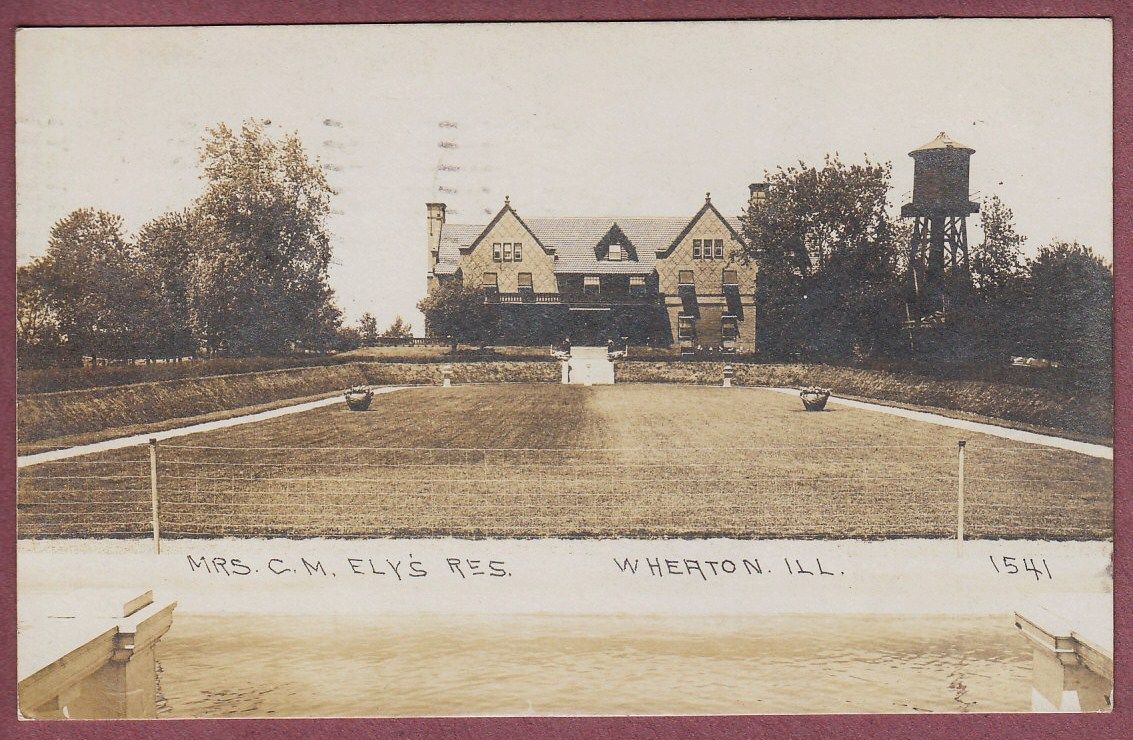 A 1911 photograph of The House of Seven Gables in Wheaton, Ill.