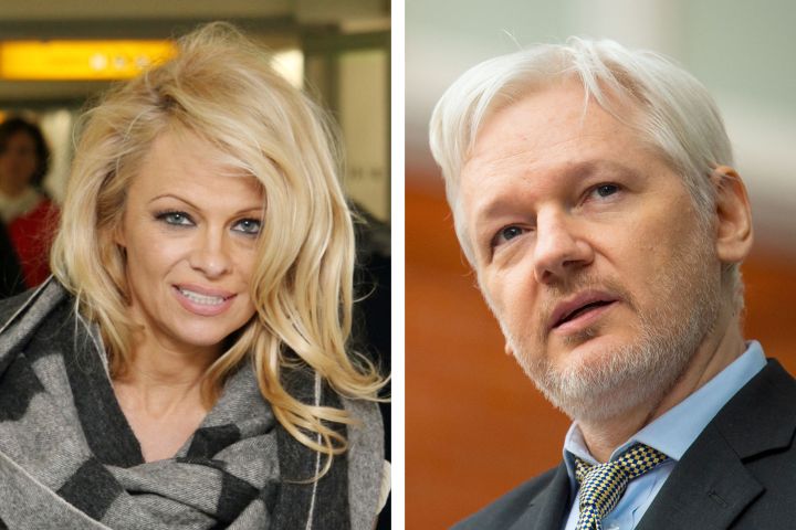 Pamela Anderson on rumours she’s dating Julian Assange: ‘It’s no secret, he is one of my favourite people’ - image