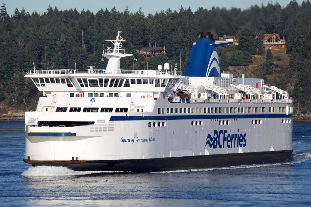 Meeting the Spirit of Vancouver Island in Active Pass.