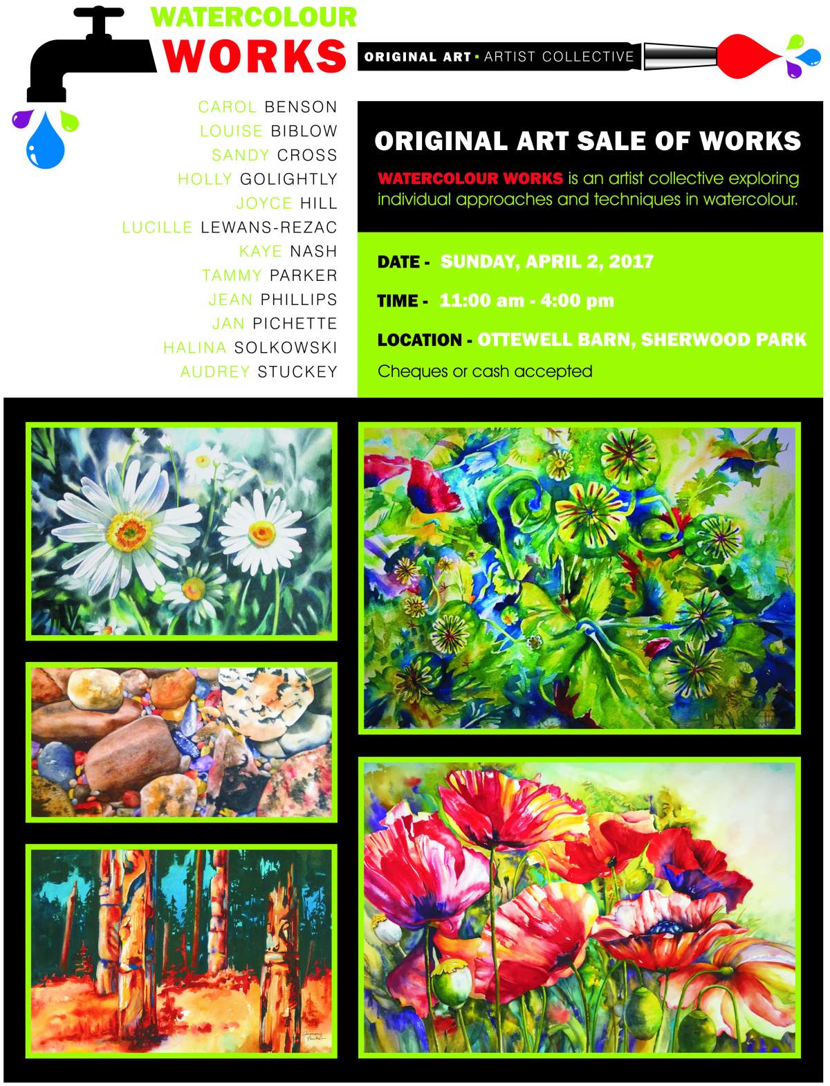 Watercolor Works – Original Art Show and Sale - image