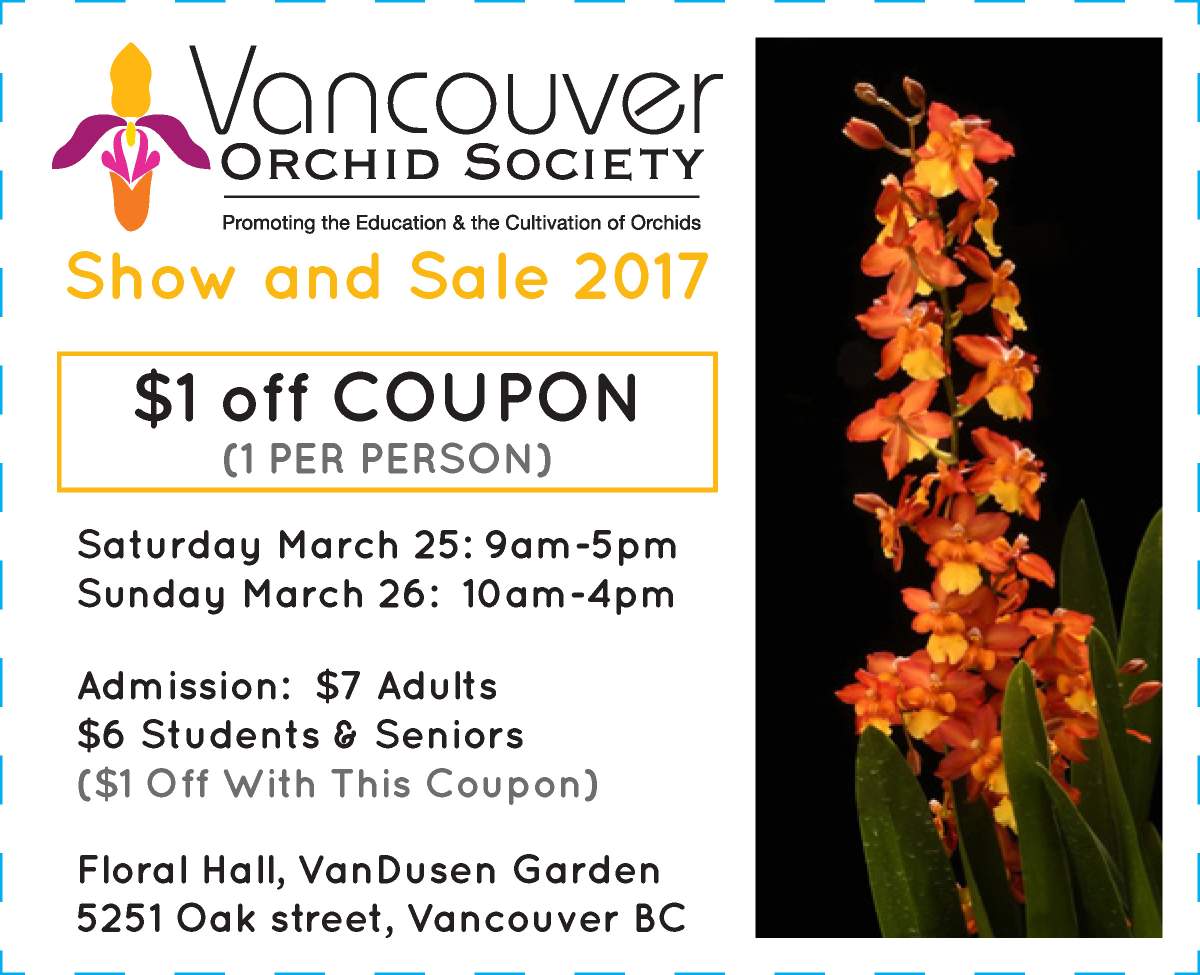 Vancouver Orchid Society Annual Show and Sale - image