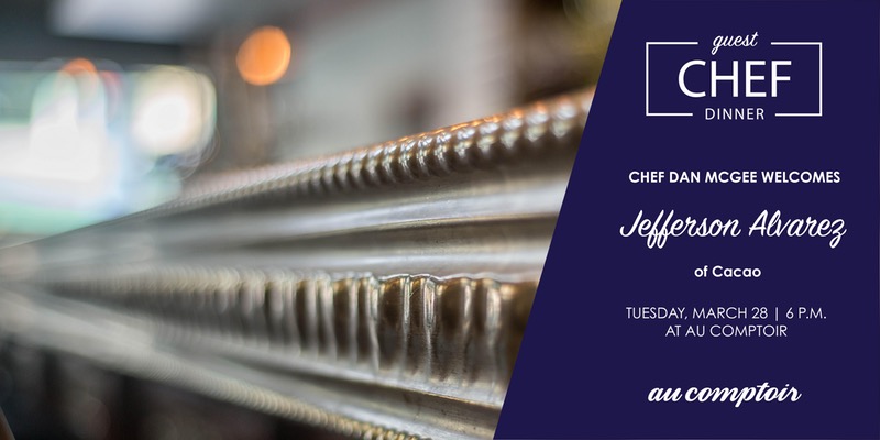 Collaborative Chefs’ Dinner at Au Comptoir: Jefferson Alvarez of Cacao - image