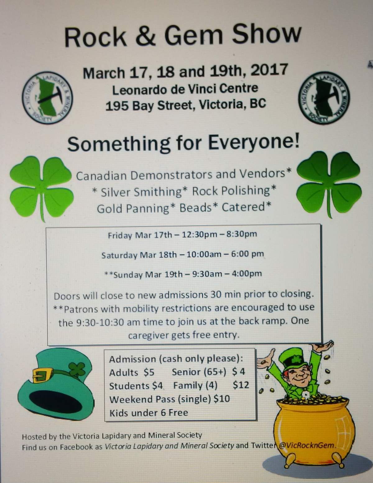Victoria Lapidary & Mineral Society ROCK & GEM Show - image
