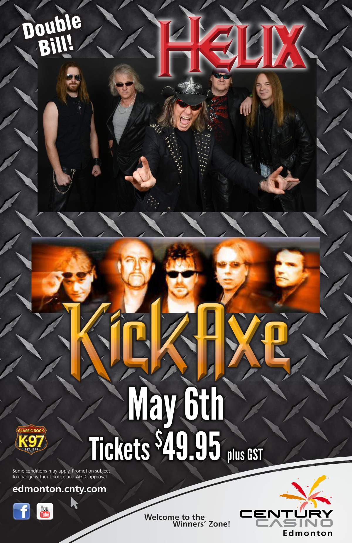 Helix & Kick Axe Double Bill - image