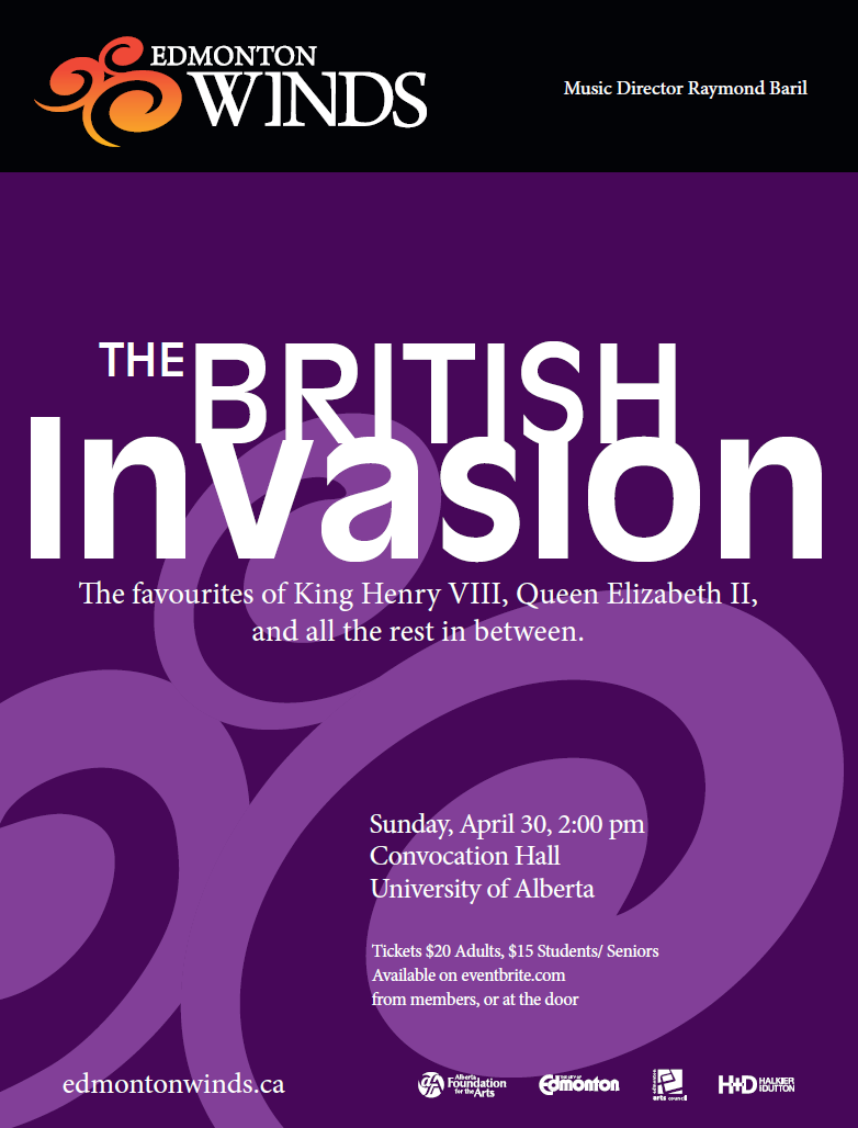 Edmonton Winds Presents: The British Invasion - image