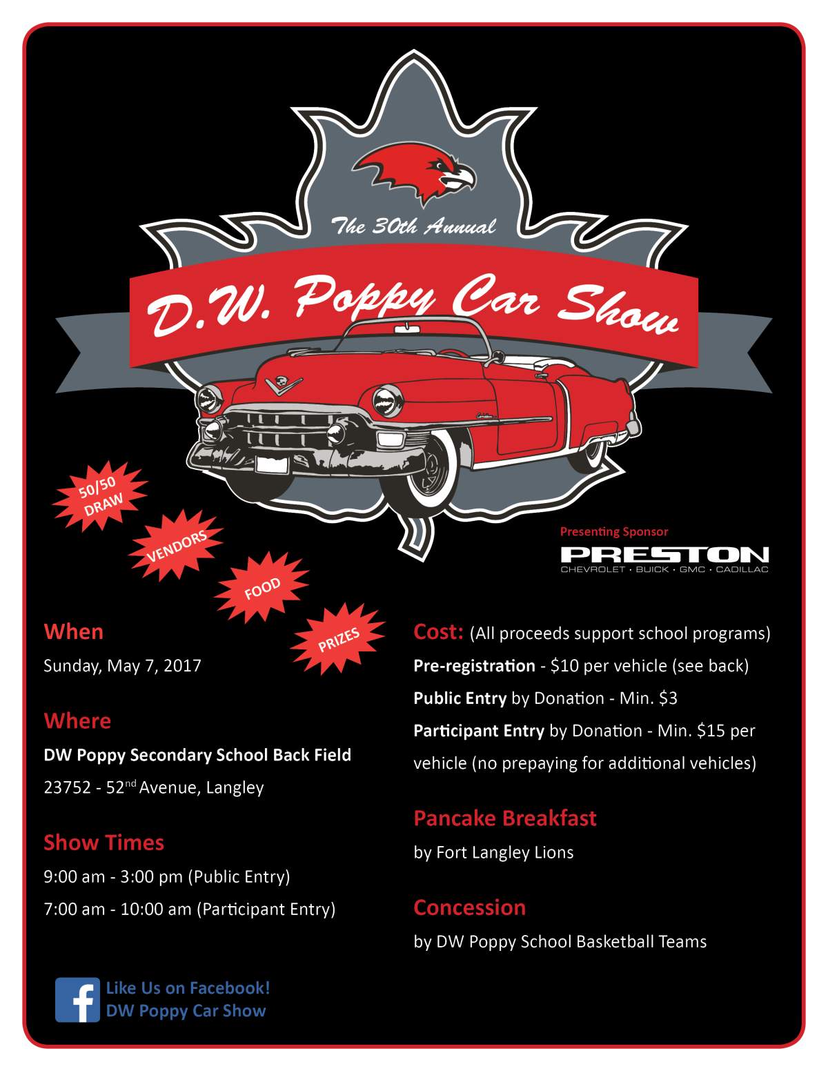 30th Annual D W Poppy Car Show - image