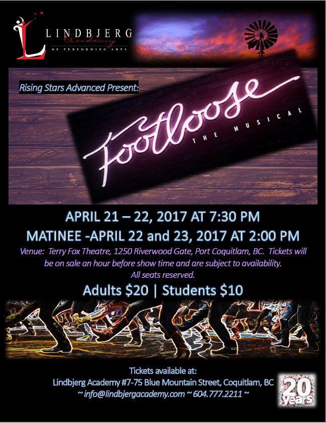 Footloose the Musical, Presented by Lindbjerg Academy’s Rising Stars Advanced - image