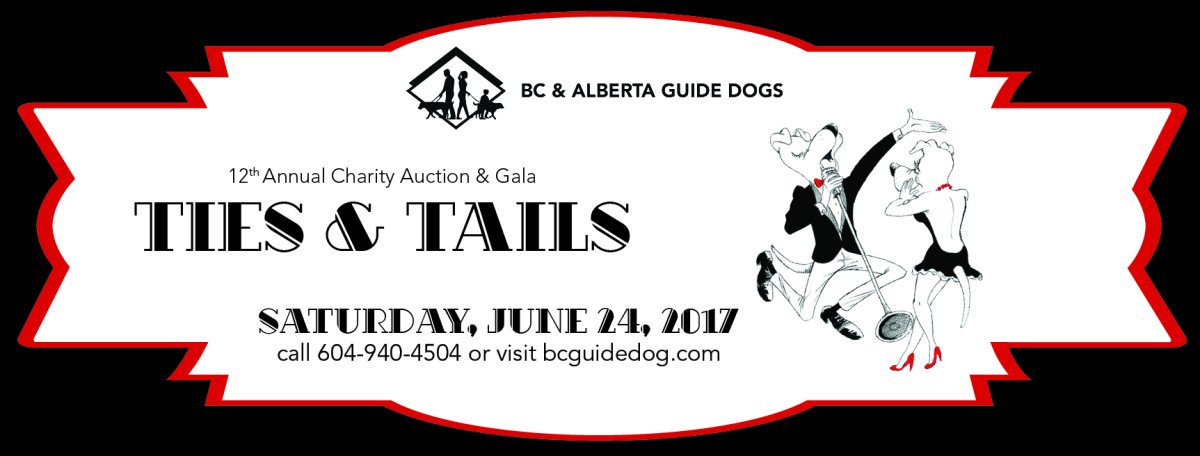 BC & Alberta Guide Dogs ‘Ties & Tails’ Charity Auction & Gala - image