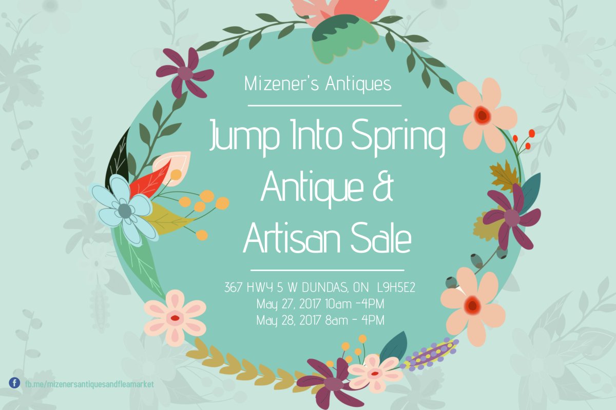 Jump Into Spring Antiques and Artisan Sale - image