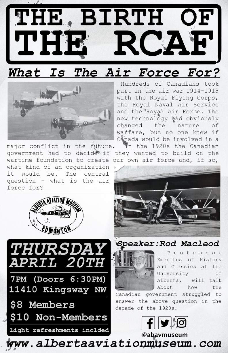 Lecture: The Birth of the RCAF - image