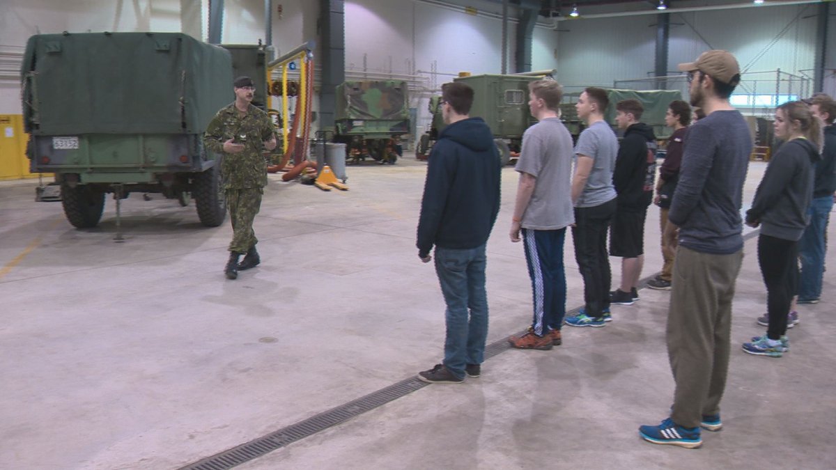 A special open house, showcasing what it takes to be a soldier, was held at the Phillip L. Debney Armoury Satruday.