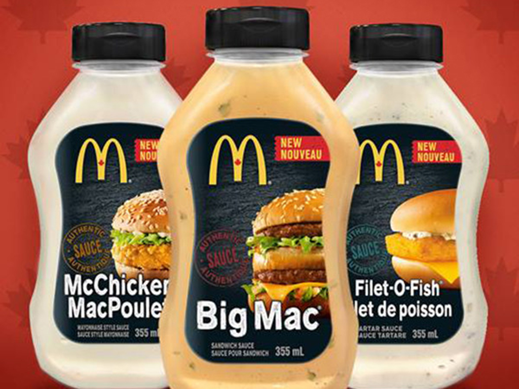 Start your barbecues. This spring, you can take home Big Mac, Filet-O-Fish and McChicken sauces along with your weekly groceries. 