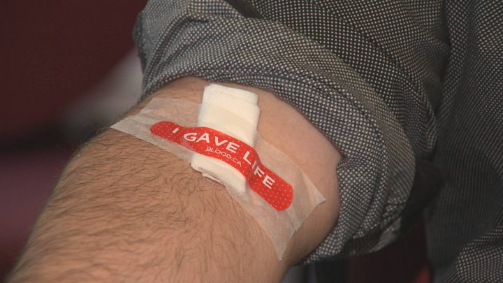 Canadian Blood Services' director of donor relations in the Atlantic region, said the group hopes to collect 72 blood donations on Monday and Tuesday at the Milford Recreation Centre.