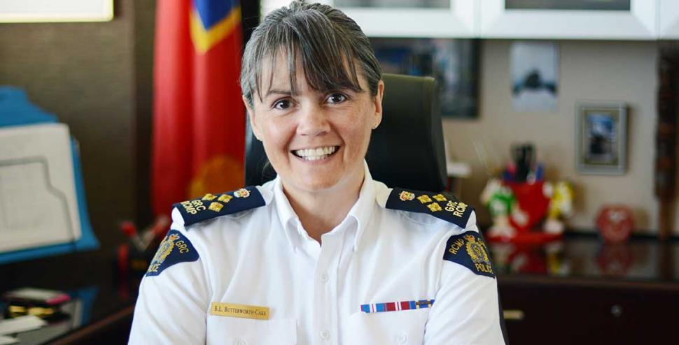 Brenda Butterworth-Carr is the new leader of the BC RCMP.