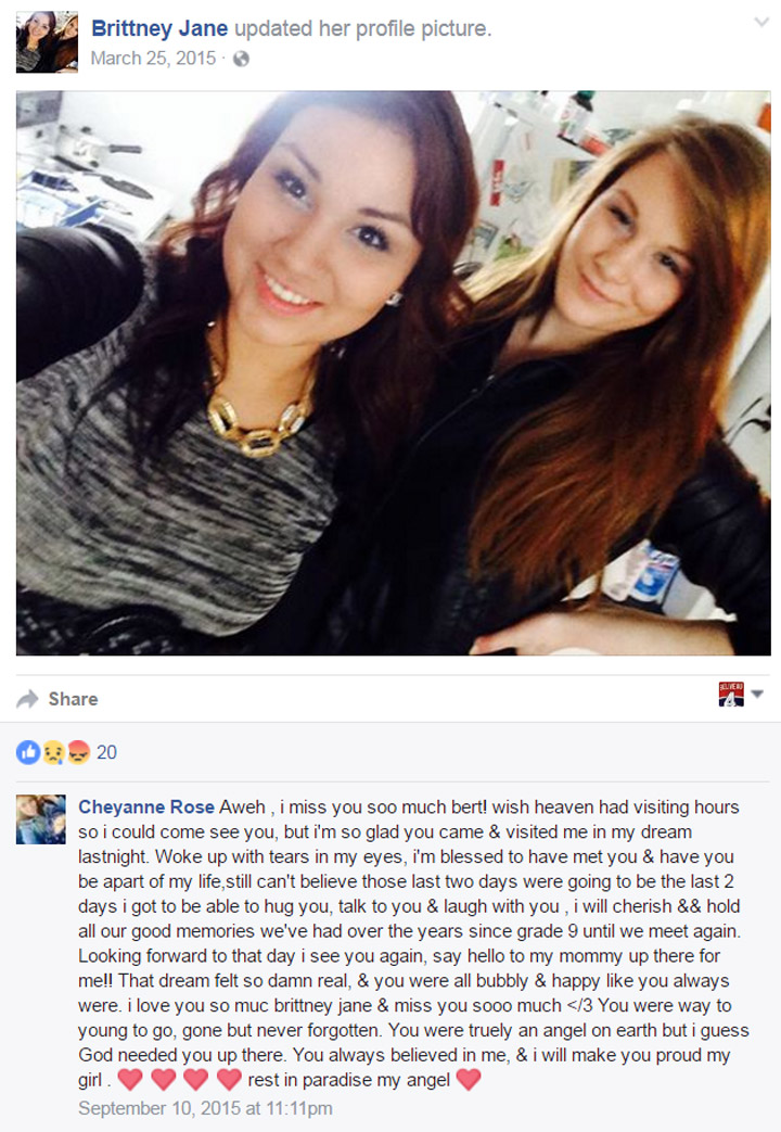 Cheyenne Antoine Accused Of Murdering Saskatoon Teen Brittney Gargol In 2015 Saskatoon 1811