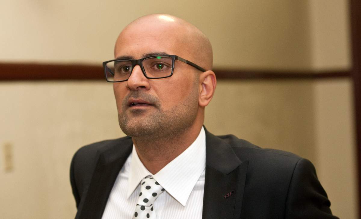 Bassam Al-Rawi appears in Halifax Provincial Court in February 2017.