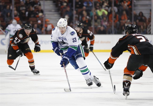 File photo. The Canucks lost 4-1 to the Philadelphia Flyers. This comes after Bo Horvat was injured Tuesday night.