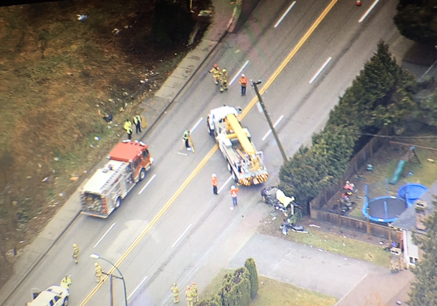 Young man and woman die in crash on Canada Way in Burnaby - BC