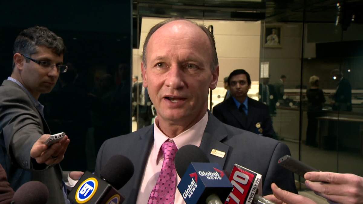 City of Calgary Ward 10 councillor Andre Chabot at City Hall. 