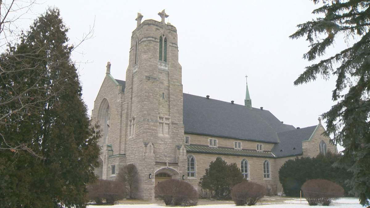 The exterior of Our Lady of the Annunciation Church on Montreal’s TMR region, Thursday, March 2, 2017.