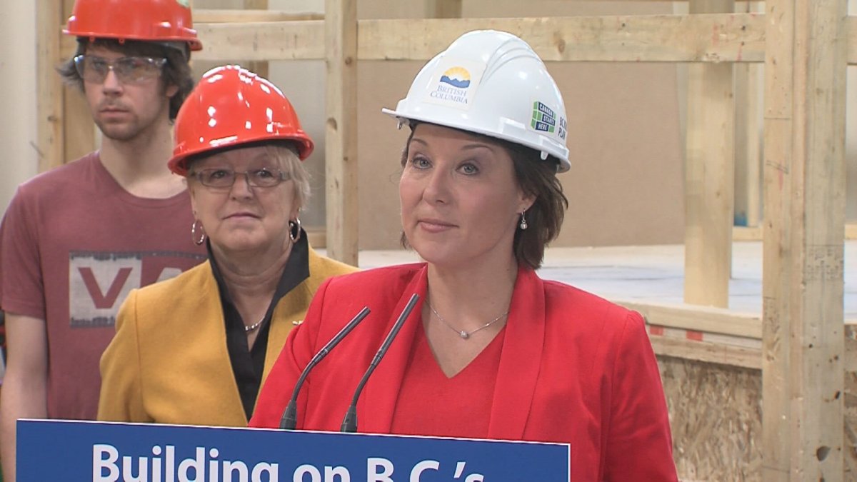Premier Christy Clark said overcrowding in Fraser Health hospitals is due to a bad flu season this year.