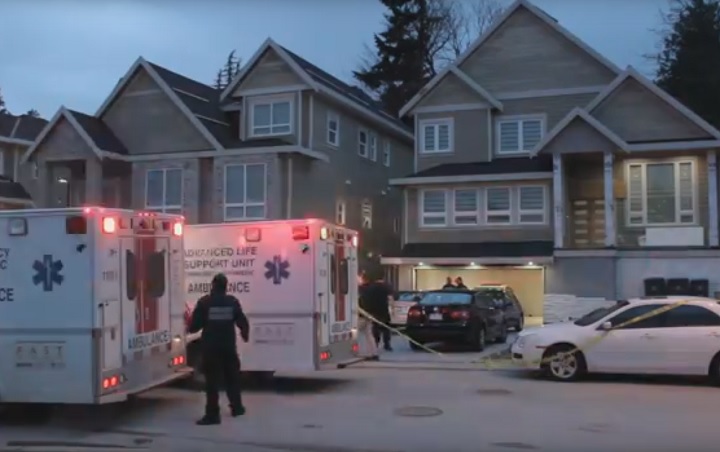 RCMP are investigating a stabbing in Cloverdale.