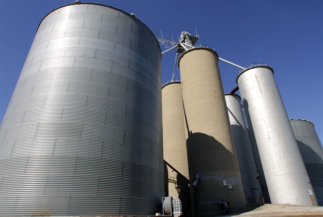 Grain elevators are seen in this file photo.The Competition Bureau is challenging the acquisition of
a grain elevator in Manitoba. 