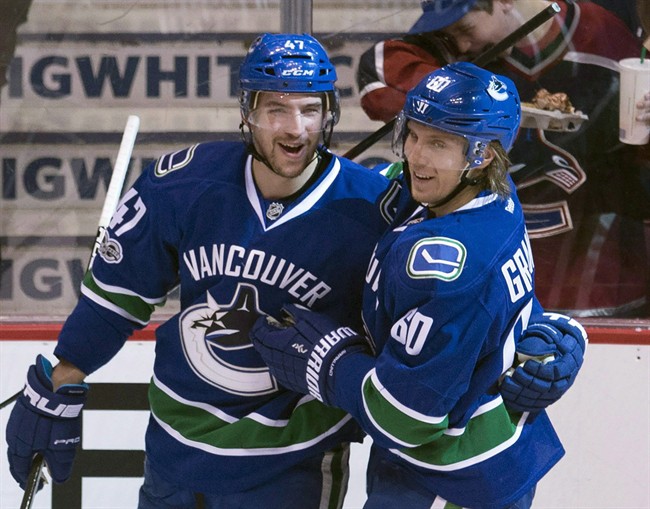 File photo. Make it 4 in a row for the Vancouver Canucks, after beating the Washington Capitals Thursday night.