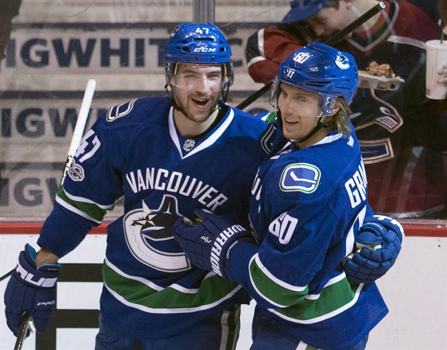 File photo. Make it 4 in a row for the Vancouver Canucks, after beating the Washington Capitals Thursday night.