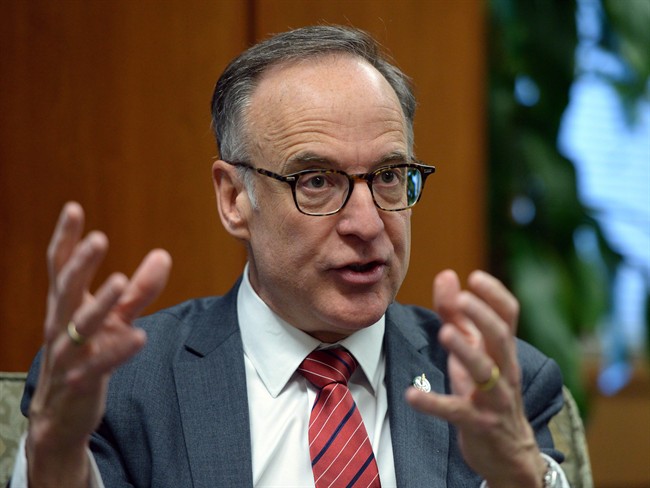 Liberal MP Rob Oliphant, who has been shepherding the proposed Genetic Non-Discrimination Act, takes part in an interview in Ottawa, Feb. 26, 2016.
