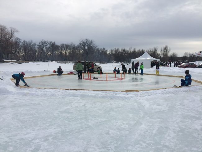 A game of crokicurl.