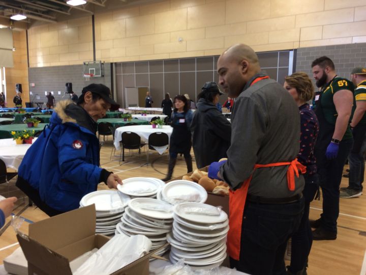 The 17th annual Inner City Roast Beef Dinner was held at Boyle Street Plaza on Sunday.