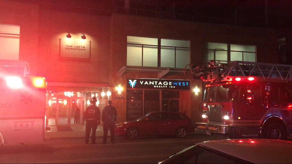 A man fell to his death from a fifth storey balcony Friday night in Kelowna.