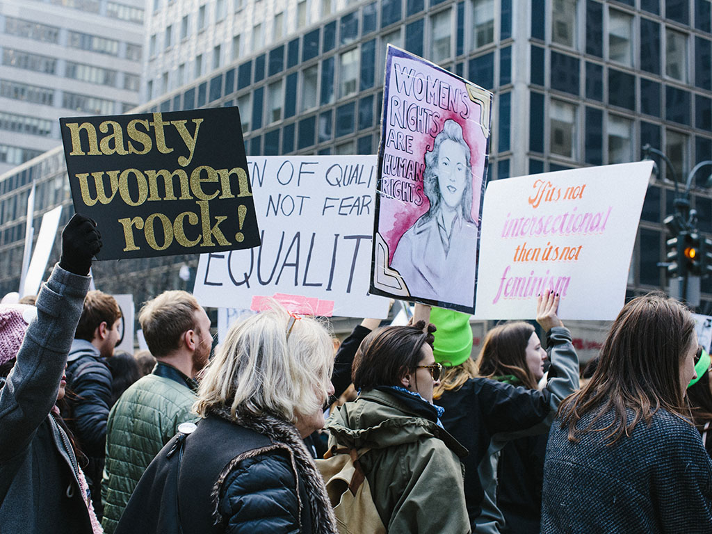 The feminist movement has evolved since its days of 'women's lib.' Now it encompasses every definition of woman. 