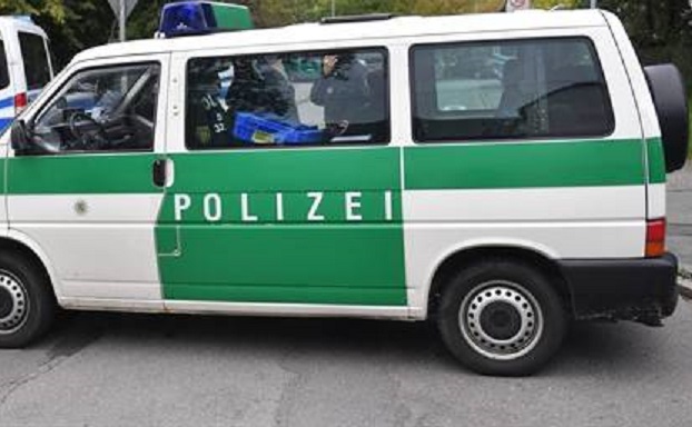 German police van - FILE.