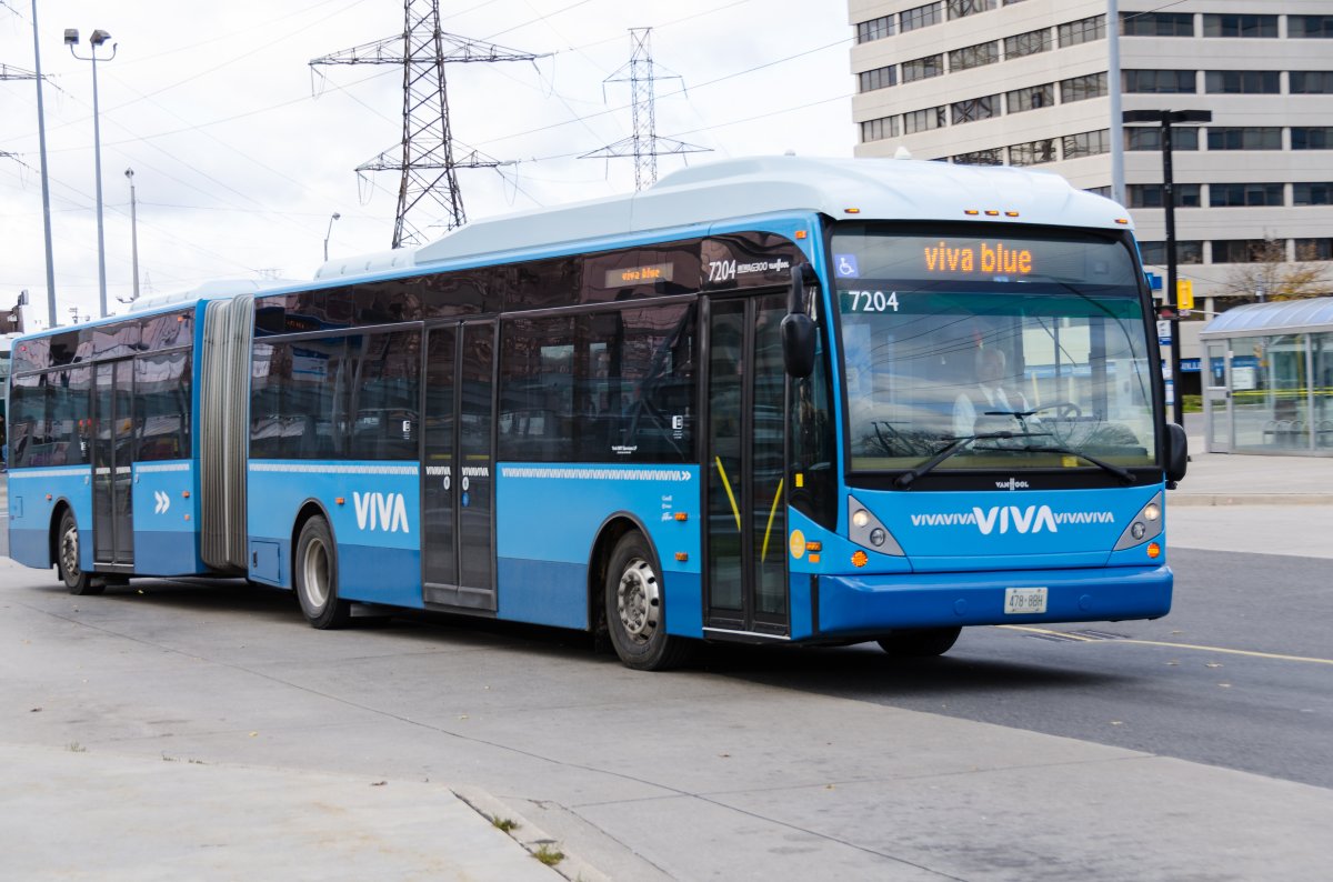 Viva is a bus rapid transit service operating in York Region in Toronto. Viva service is integrated with York Region Transit's local bus service to operate as one regional transit system providing seamless service across York Region. London is reviewing its own bus rapid transit system.