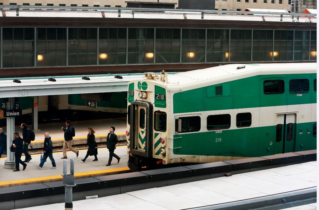 GO Transit has introduced new weekday services and increased weekend train service.