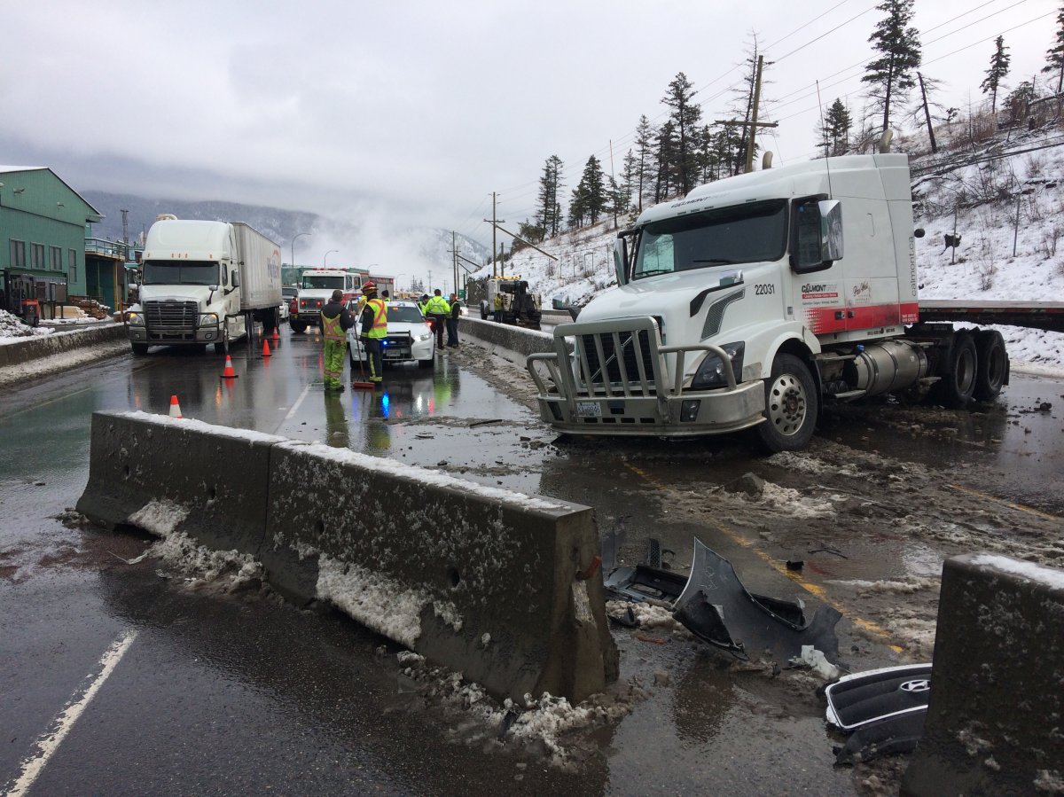 UPDATE Traffic flowing in both directions at Highway 97 crash scene