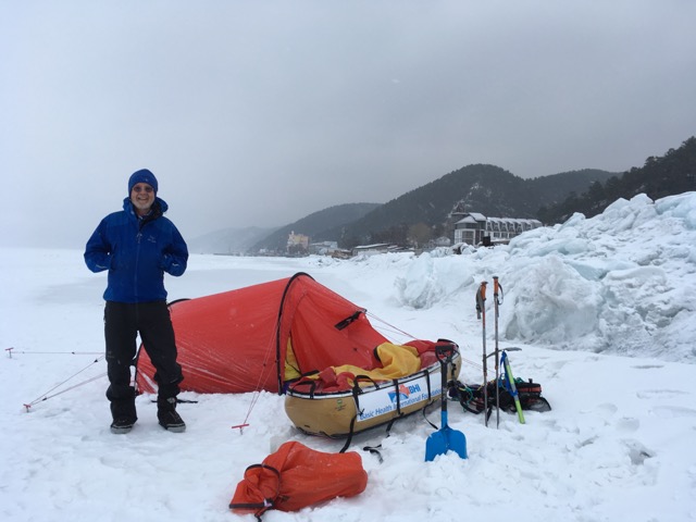Dr. Bill Hanlon at Lake Baikal in Siberia. 