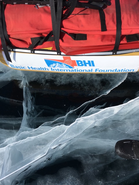 Dr. Bill Hanlon is back home after a grueling 720 kilometre trek across a frozen lake in Siberia.