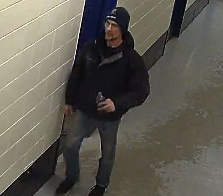 RCMP have released photos of a suspect after a child\’s insulin pump was stolen from an arena in Airdrie.