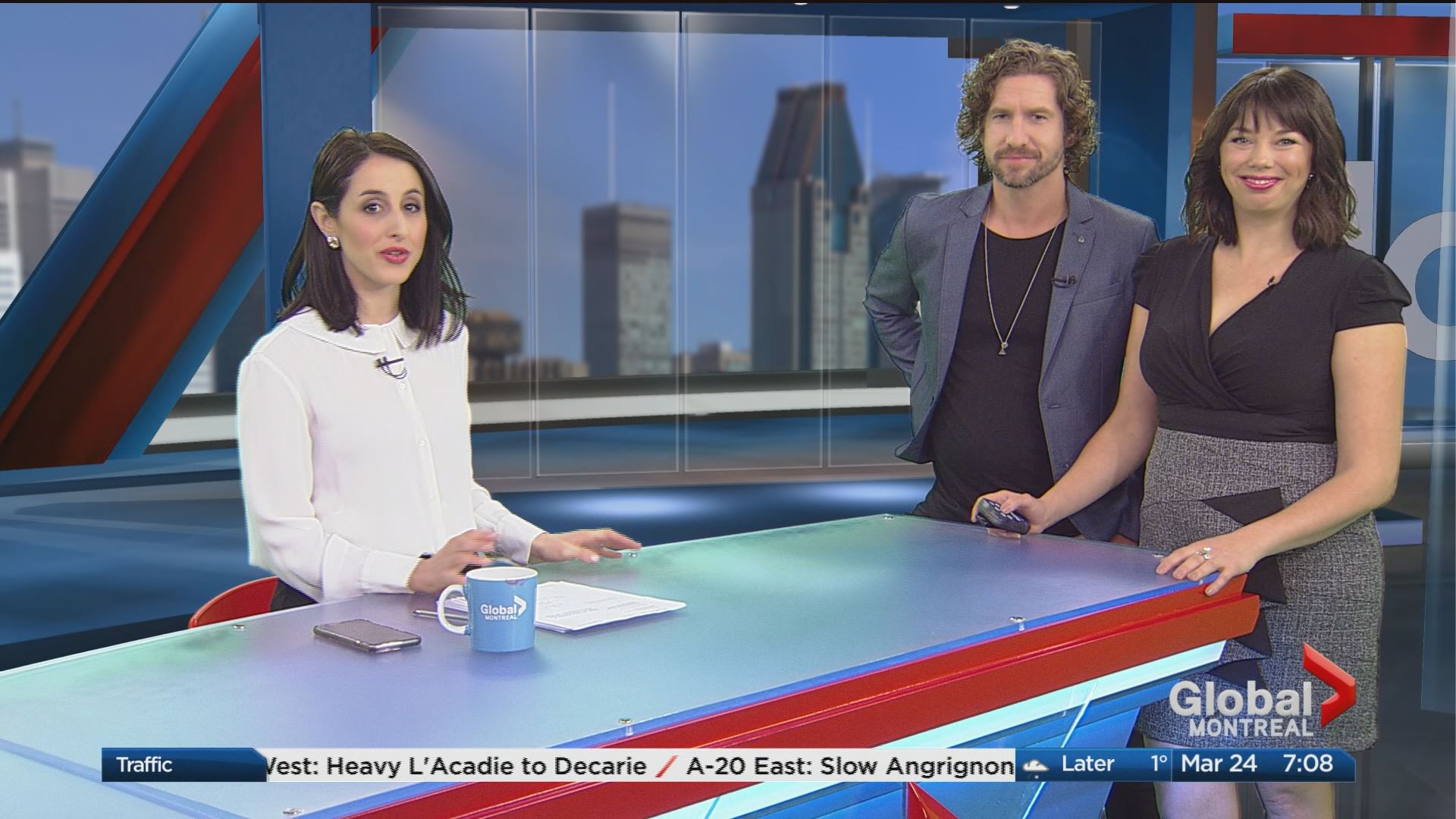Canadian rock singer Jonas Tomalty guest hosts Global News Morning ...
