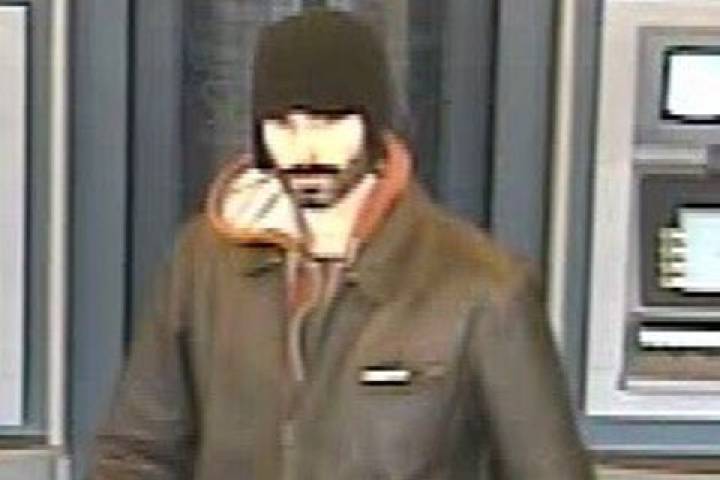Niagara Police release photo of bank assault suspect.