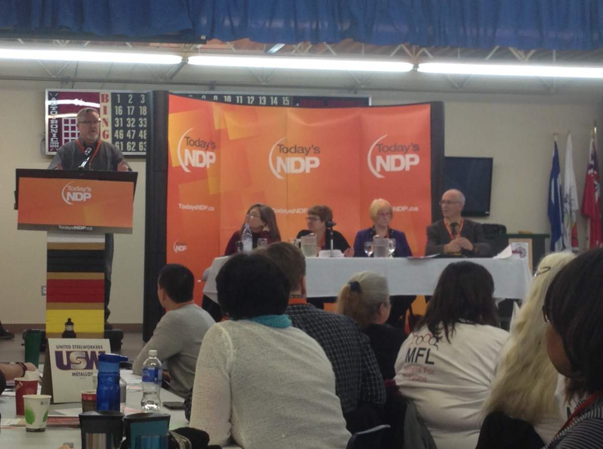 Over 500 Manitoba NDP delegates gather in Winnipeg.