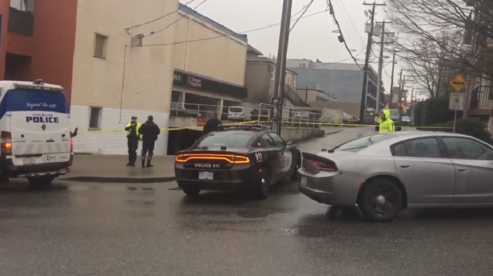 VPD are investigating a stabbing near West Broadway.