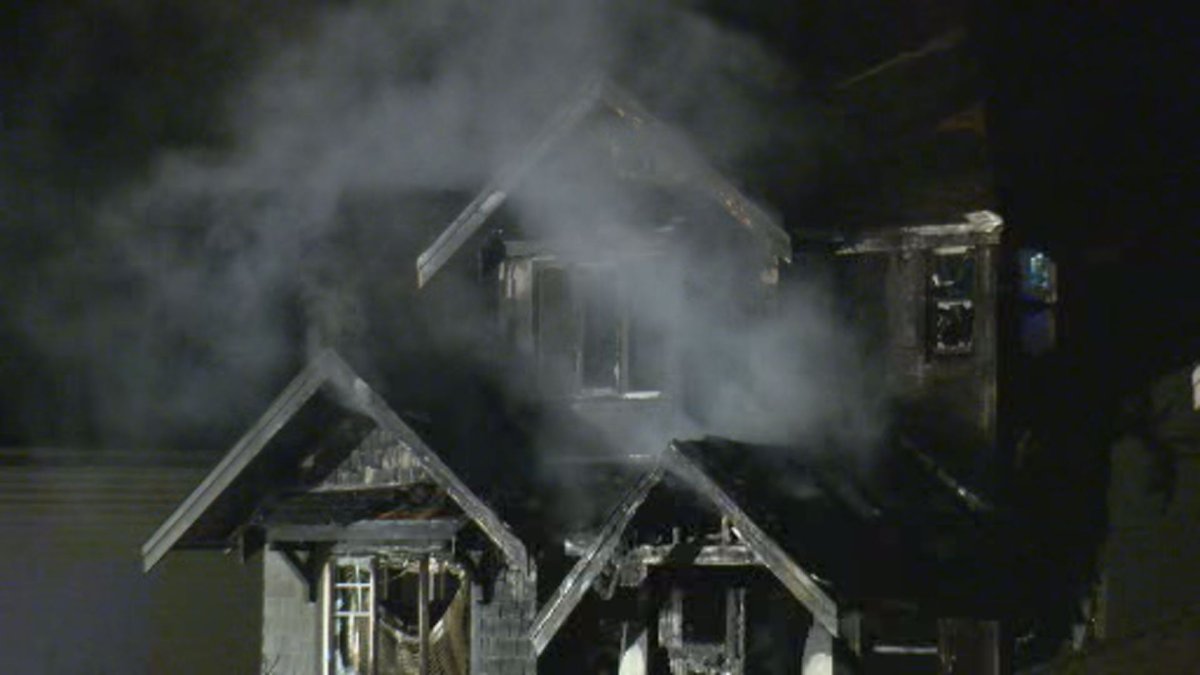 Firefighters rescue dog from burning home in Port Moody BC