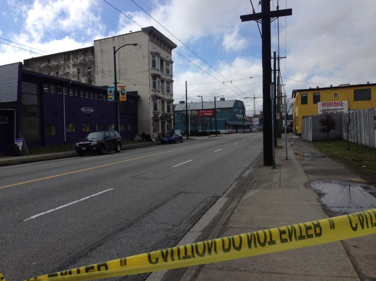 Powell Street is currently closed between between Commercial and Clark Drive.