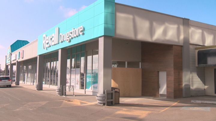 Police charged a man after an ATM was stolen from the Rexall pharmacy in the area of 110 Street and 51 Avenue Tuesday, March 21, 2017.