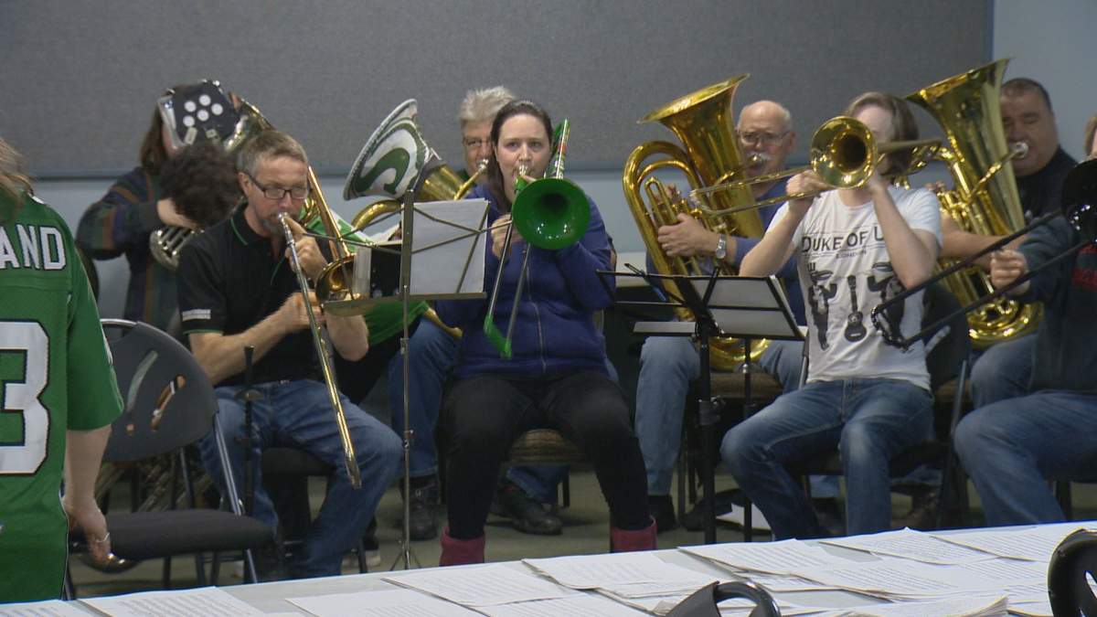 Roughrider Pep Band a time to share passion for the team | Globalnews.ca